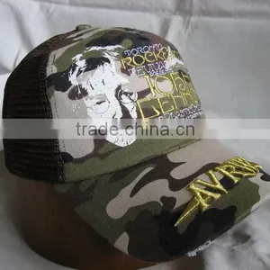Hot Custom Camo Trucker Cap thumbnail-3
