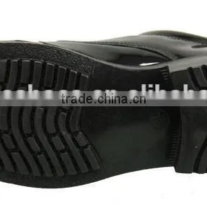Officer Dress Shoes Men's and Women Leather Casual Shoes Black Tactical Shoes Office Shoes thumbnail-3