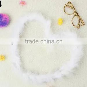 2 Meters Marabou Feather Boa for Fancy Dress Party Various Colours-102 thumbnail-4