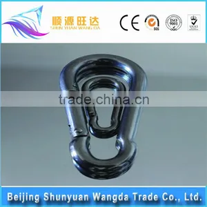 Hot Selling Wholesale Fashion Solid Spring Loaded Hook Unique Metal Swivel Snap Hook thumbnail-2