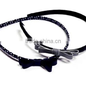 Fancy Headbands For Girls Top Quality Towel Hair Tie Velvet Hair Bands thumbnail-3