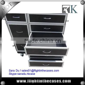 8 Drawers Flight Road Case for Tools Storage--RK8DRAWER60C thumbnail-3