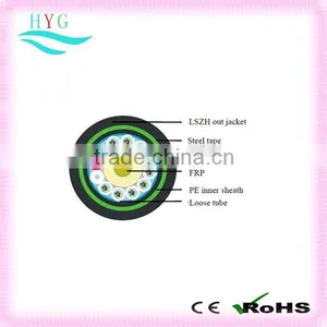 6 Core Professional Fiber Optic Cable Manufacturer Optical Fiber Cable for Communication Network( Indoor and Outdoor) thumbnail-1