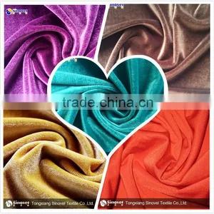 Plain Style Span Velvet Fabric thumbnail-4
