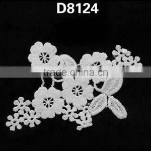 100% Cotton Embroidered Crochet Lace Collar thumbnail-1