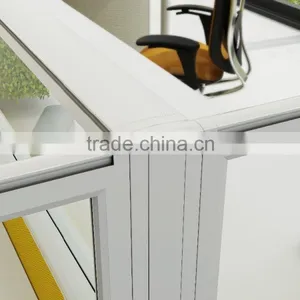 Affordable Modular Easy Assembly Office Cubicle Workstation for 4 Person(C-series) thumbnail-2
