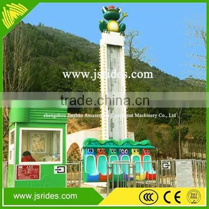 For Sale FRP/Fiberglass Reinforced Plastic Attraction Frog Jump Rides Frog Hopper Bounce Rides thumbnail-1