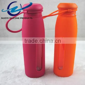 Long Hollow Out Tether Silicone Cup Sleeve of Food Grade thumbnail-4