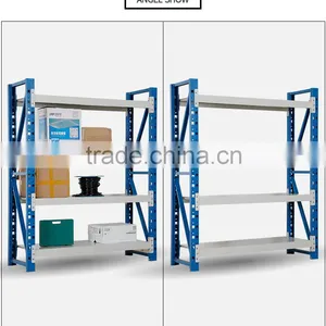 Heavy Duty Metal Warehouse Expandable Metal Racking Shelf thumbnail-5
