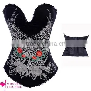 2015 Hot Sale Wholesale High Quality Sexy Corsets thumbnail-2