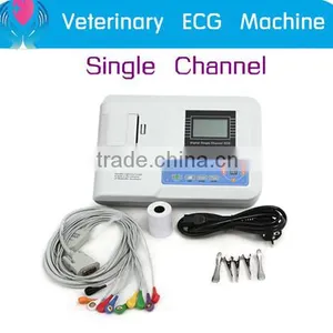 Good Quality Veterinary Use Digital One Channel Electrocardiograph ECG EKG-901V-2 Machine CE/ISO Certified thumbnail-1