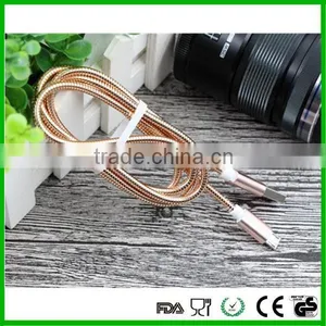 Newest Spring Metal Mobile Phone Usb Charger Data Cable for Iphone thumbnail-6