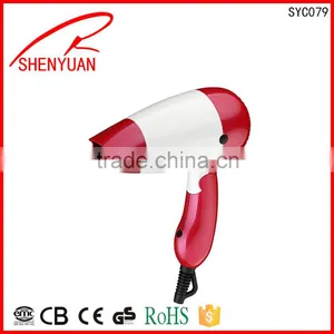 Mini Dual Voltage DC Travel Household Hair Dryer Familar Salon Tools Fast Dryiing thumbnail-3