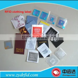 HF & UHF Washable Clothing Rfid Tag for Garment Tracking thumbnail-5