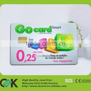 Customized Printing Plastic Contact ic Card With Sle5542 Chip thumbnail-1