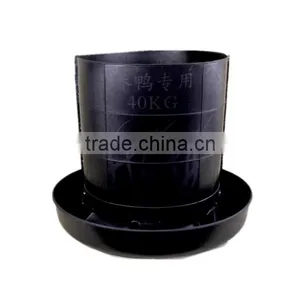40kg Automatic Poultry Chicken/duck/goose Plastic Feeder(feeder-40black) thumbnail-1