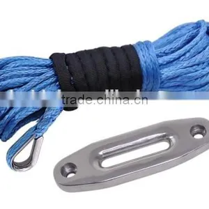 UHMWPE Synthetic ATV/UTV Winch Rope With Hook Thimble thumbnail-1