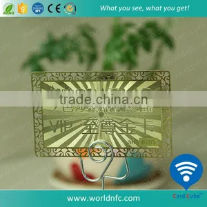 Good Quality Customized Engraved Metal Business Card thumbnail-1