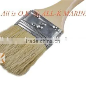 Wooden Handle Flat Brush thumbnail-3