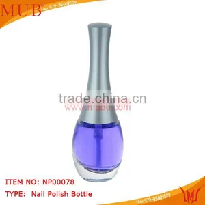 Square Glass Nail Polish Bottle 12ml thumbnail-4