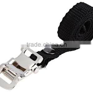 1 Pair Cycling Bike Bicycle Anti-slip Nylon Pedal Toe Clip Strap Belt Fixed Gear Bearings Bicycle Pedals Accessories thumbnail-6
