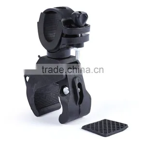 Bicycle Light Bracket Front Holder Flashlight Clip 90 Degree Rotation Bike Equipment Mount on Frame Handlebar Seatpost thumbnail-2