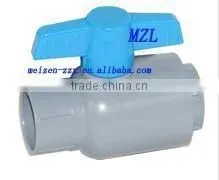 ASTM SCH80 CPVC SINGLE UNION VALVE thumbnail-1