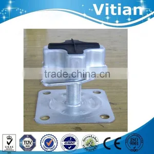 Anti-static OA Steel Raised Access Floors Adjustable Steel Pedestals thumbnail-1