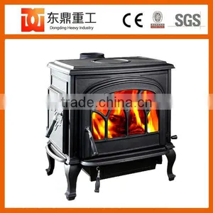 Big Size Indoor Freestanding Enamel Fireplace/wood Burning Stove for Home Heating DHF737 thumbnail-5