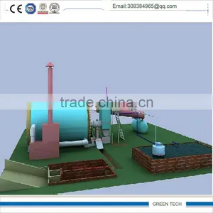 Plastic Recycling Machine Pyrolysis Plastic to Oil thumbnail-1