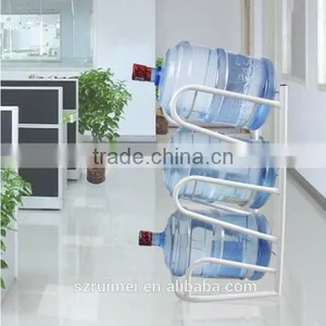 3-Step Heavy Duty Metal Storage Rack Water Bottle Rack thumbnail-2