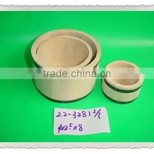 New Product Mini Wooden Bucket,wooden Bucket Wtih Hanger thumbnail-3