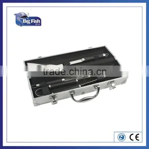 Stainless Steel BBQ Tools With Case Pack/Aluminum Trunk thumbnail-1