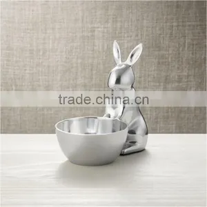 Aluminum Polish Finish Nut Bowl thumbnail-1