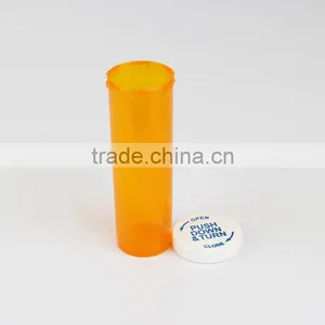 Plastic Capsules Bottle Round Shape Design,small Plastic Pill Medicine Bottle thumbnail-1