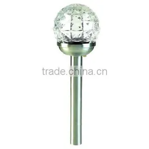 95MM 8-PC PITTED GAZING BALL (PDQ) Solar Pathway Stake Light thumbnail-1