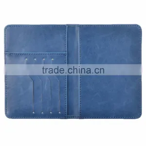 Wholesale Custom High Quality Leather Travel Rfid Passport Holder thumbnail-1