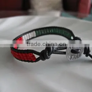 Hot New Bestselling Product Wholesale Italy Euro Flag Slap Bracelet Made in China thumbnail-1