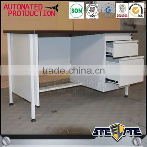 Durable Metal Study Table Steel Office Table Office Boss Table thumbnail-6