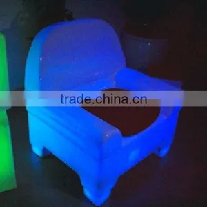 Novelty! New&Hot Party/Wedding Color Changing LED Cube Light Chair thumbnail-1