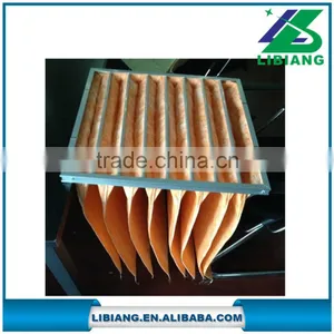High Quality Glass Fiber Air Pleated Filter Bag thumbnail-1