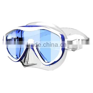 CE Approval Silicone Diving Mask With Mirrored Lens,diving Equipment for Spearfishing (MM-100) thumbnail-5
