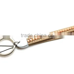 Hot Sale, Promotion Gift PU Leather Lanyard With Rhinestone, Swivel Snap Hooks, Key Ring Accembly, Acrylic Gem Key Chain thumbnail-4