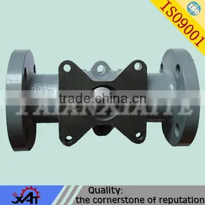 Carbon Steel Resin Sand Casting Clamp for Auto Valve Part Galvanized Steel Pipe Clamp thumbnail-1