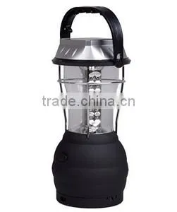 3 Mode 36 LED Hand Crank Solar Lantern Bright Rechargeable Outdoor Camping Light thumbnail-4