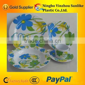 4 Pcs Bowl Set/plastic Bowl Set/4pcs Melamine Salad Mixing Bowl thumbnail-1
