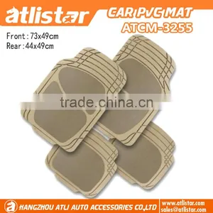 Soft Pvc Door Car Mats Good Smell in Black Color thumbnail-3