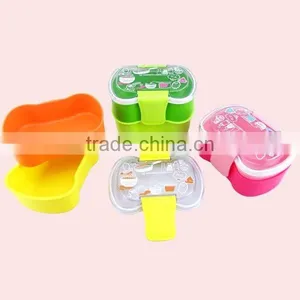 1400ML 2 Layers of Bowknot Bento Lunch Box thumbnail-2