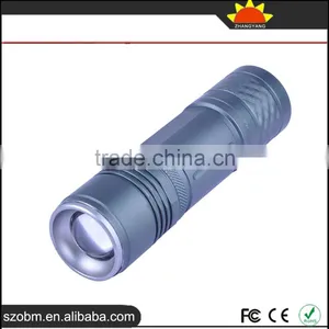 New Arrival OEM W519 XP-E LED 500Lm 5 Mode Outdoor HIgh Quality Led Torch ,EDC Flashlight thumbnail-1