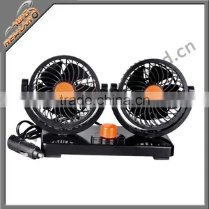 Low Noise Two Speed 360 Degree Car Fan thumbnail-1